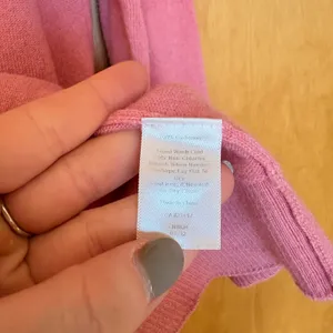 Talbots Cashmere Sweater Womens Medium Pink 3/4 Sleeve Crewneck‎ Pullover thumbnail 4