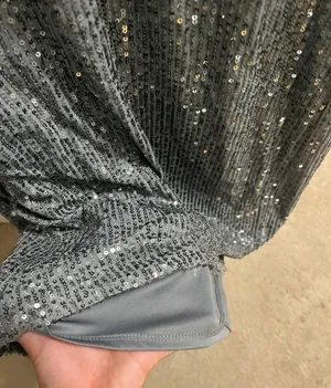 Silver Long Formal Dress Size 10 thumbnail 6