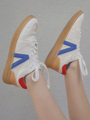 MIA Vesta Vegan Leather Retro Style Sneaker Sz 7 🍄 thumbnail 1