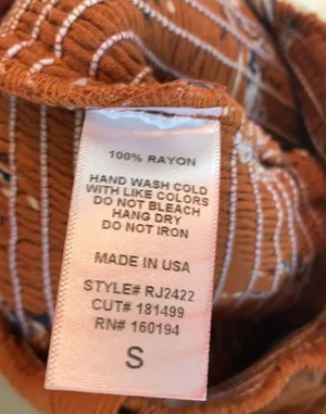 By Together Boutique Rust Smocked Jumpsuit thumbnail 6