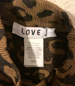 Brown Leopard Print Top thumbnail 2