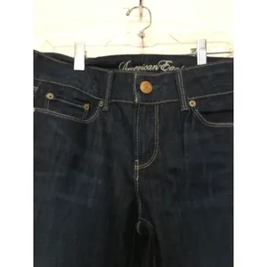 American Eagle Women's Blue Denim Jeans Pockets Size 6 thumbnail 3