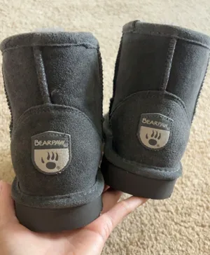 BEARPAW Dark Grey Boots thumbnail 3