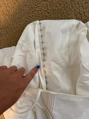 Edikted White Perri Pleated Corset Mini Dress thumbnail 7