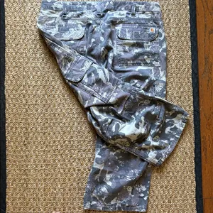 CARHART Camouflage Cargo Capris Women’s Workwear Farmwear XL. thumbnail 6