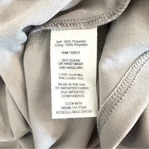 Show Me Your Mumu Dress Womens Bridesmaid Kendall V Neck Gray Side Slit XL NEW‎ thumbnail 9