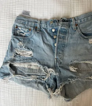 Levi's 501 Denim Shorts thumbnail 4