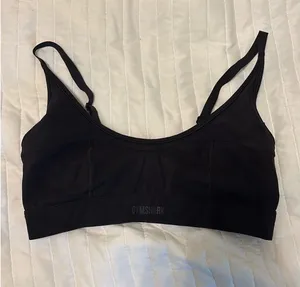 Black Gymshark Sports Bra thumbnail 1