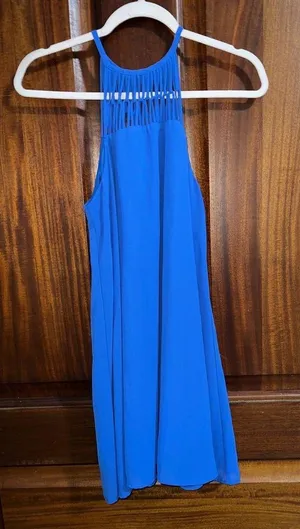 Lulus Tell Me Royal Blue Swing Dress thumbnail 5