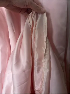 Hugo Buscati Vintage 90s Pink Sequin Prom Set Iridescent Tube Top Maxi Skirt Fairy Y2K thumbnail 8