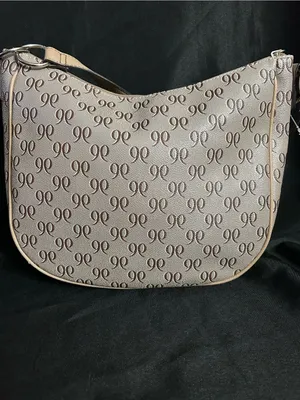 Nine West Women’s Floral Accent Beige Shoulder Bag thumbnail 2