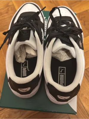 Puma Carina Street Platform Sneaker Black & White thumbnail 6