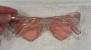 Heart Sunglasses Pink thumbnail 1