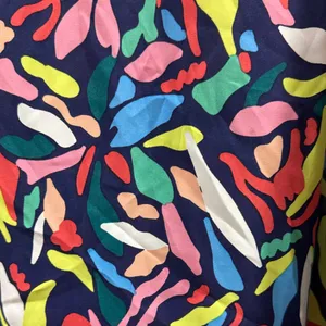 Vibrant Multicolor Abstract Print Blouse - Women Tops thumbnail 3