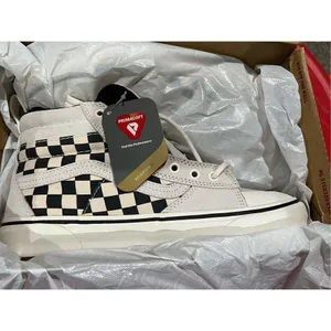 Vans Marshmallow/Checkerboard Sk8-HI MTE-2 Shoe - Women 10.5 Men 9 thumbnail 7