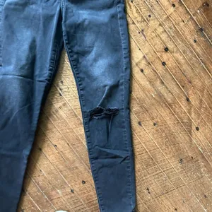 American Eagle black curvy hi-rise 6 basic jeggings thumbnail 3