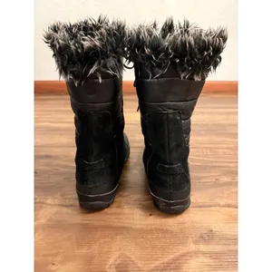 The North Face Nuptse Purna Black Faux Fur Primaloft Winter Boots Women 9 thumbnail 3