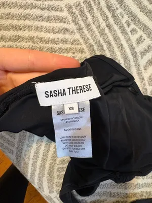 Sasha Therese top Black Size XS thumbnail 3