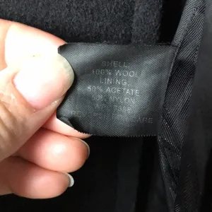 MICHAEL Michael Kors Women’s Black Wool Double-Breasted Pea Coat thumbnail 12