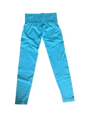 NVGTN Seamless Leggings Women’s Small Seafoam Green Full Length thumbnail 3
