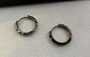 Small Hoop Earrings for Men Women Streetwear Unisex Style thumbnail 1