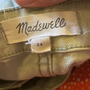 Madewell high rise crop jean wide leg light green size‎ 24 thumbnail 10