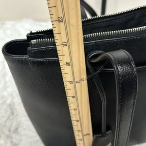 Micheal Kors Maddie Medium Crossgrain Leather Tote Bag thumbnail 15
