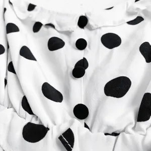 For Love & Lemons lexington polka dot romper thumbnail 10
