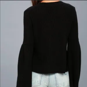 Free people damsel bell‎ sleeve sweater thumbnail 3