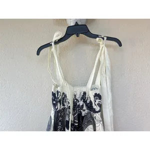 NWT ALÉMAIS Mickey Linen Tie-Strap Mini Sundress Women’s Size AU 4 US 0 Vacation thumbnail 8