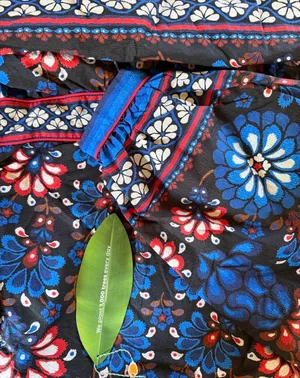 Farm Rio Latina Scarf Black Mini Dress thumbnail 6