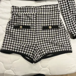 Elegant Houndstooth Two-Piece Outfit thumbnail 5