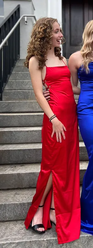 Beginning Boutique Satin Maxi Dress thumbnail 8
