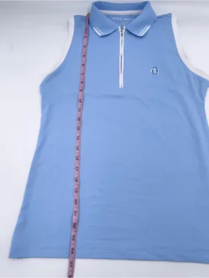 Peter Millar Women's Sleeveless Golf Polo Tank Size Medium Oakmont Country Club thumbnail 9