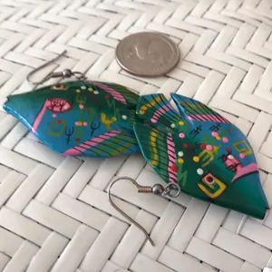 New vintage Hand painted wooden fish thumbnail 7