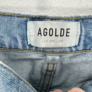 Agolde '90s distressed mid-rise straight-leg jeans Medium Wash‎ Size 31 Casual thumbnail 3