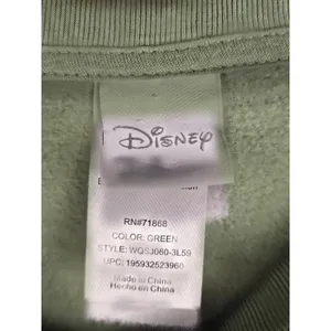 Disney Womens Green Embroidered 101 Dalmatians‎ London England Sweatshirt Small thumbnail 3