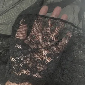 Victoria's Secret Black Lace Mesh Lingerie S thumbnail 6