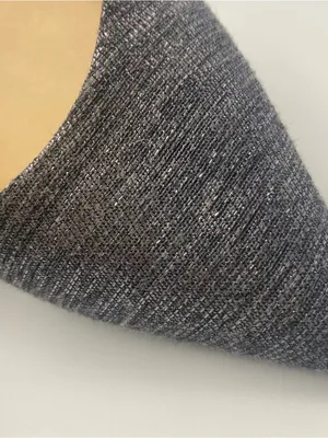 Badgley Mischka grey tweed pointy toe ballet flats academia fall winter 6.5 thumbnail 7