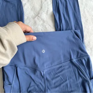 Lululemon Align High Rise Pant with Pockets 25" Water Drop Size 6 thumbnail 2