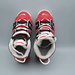 Nike Air More Uptempo GS 5Y Wmn 6.5 Red Black White 415082-600 Sneakers thumbnail 9