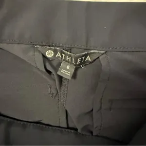 Athleta Gramercy Track Trouser Pants Women’s Size 8 Black Style 376009 thumbnail 5