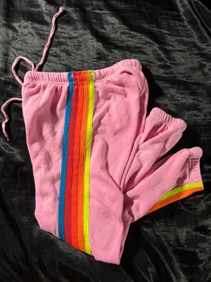 Aviator Nation Sweatpants Pink thumbnail 4