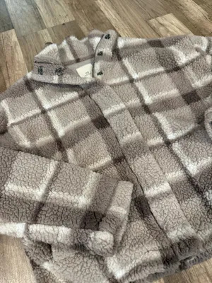 Plaid Sherpa jacket  thumbnail 2