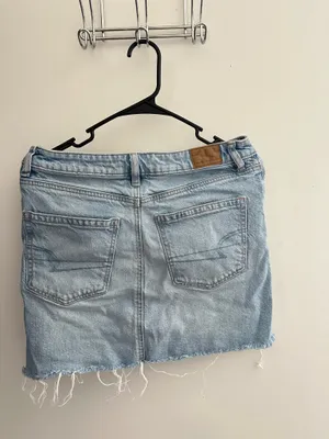 American Eagle Jean Skirt Size 2 thumbnail 4