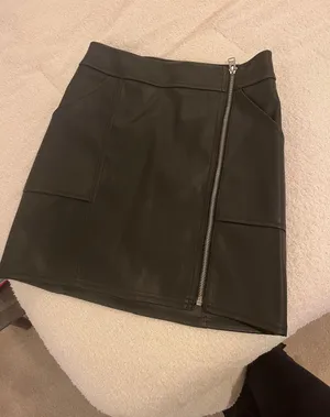 Faux Leather Mini Skirt thumbnail 5