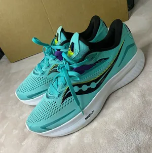 Saucony Ride 15 Women's Teal Running Shoes - Ride/Performance size 8 thumbnail 1
