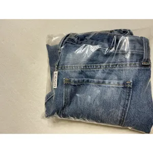Old Navy Womens Size 6 High Rise Slouchy Taper Mom Jeans 100% Cotton Blue Denim thumbnail 6
