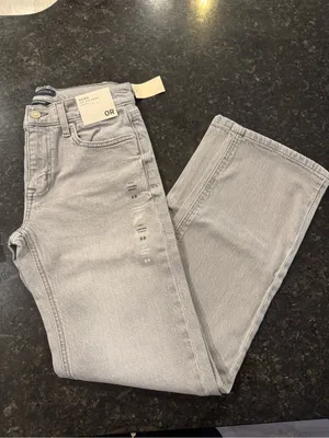 Aeropostale Women’s Low-Rise Baggy Jean Size 0 New Grey Wash New thumbnail 3