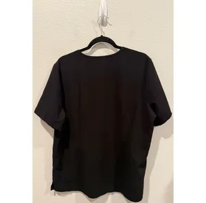 FIGS Black Catarina One Pocket Scrub Top thumbnail 3
